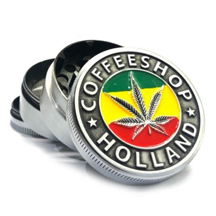 Grinder Rasta Leaves Metal 50mm 13€